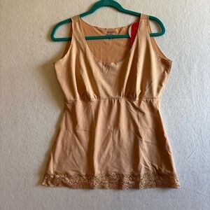 Spanx Hide & Seek Camisole Tank Top Shapewear Lace Trim Size 2X